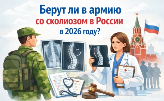 Берут ли в армию со сколиозом в России в 2026 году